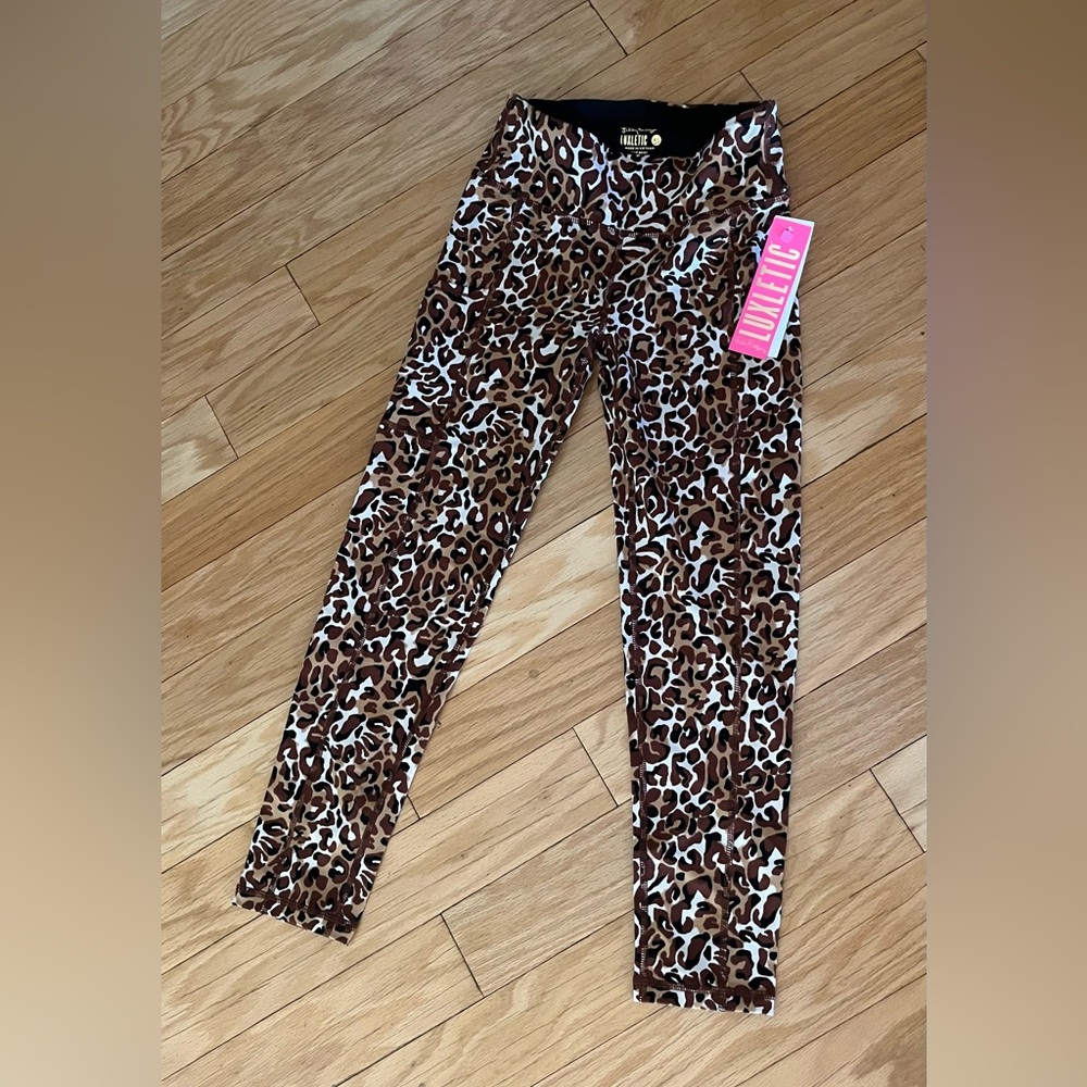 Lilly Pulitzer Xs leopard leggings